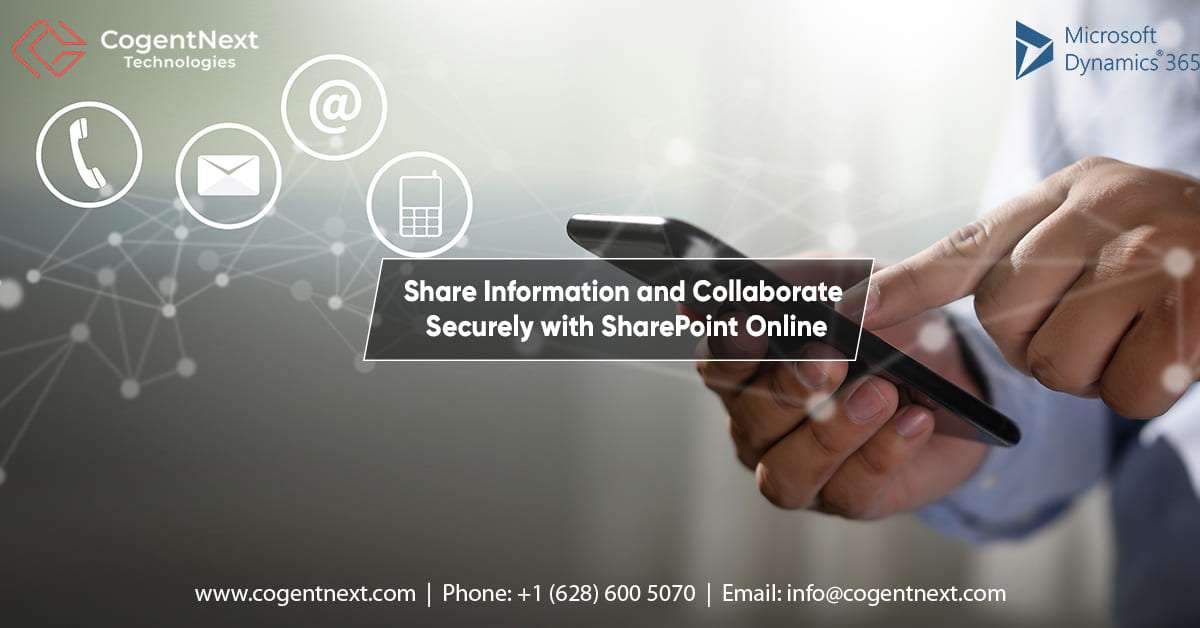 share information and collaborate securely with SharePoint Online