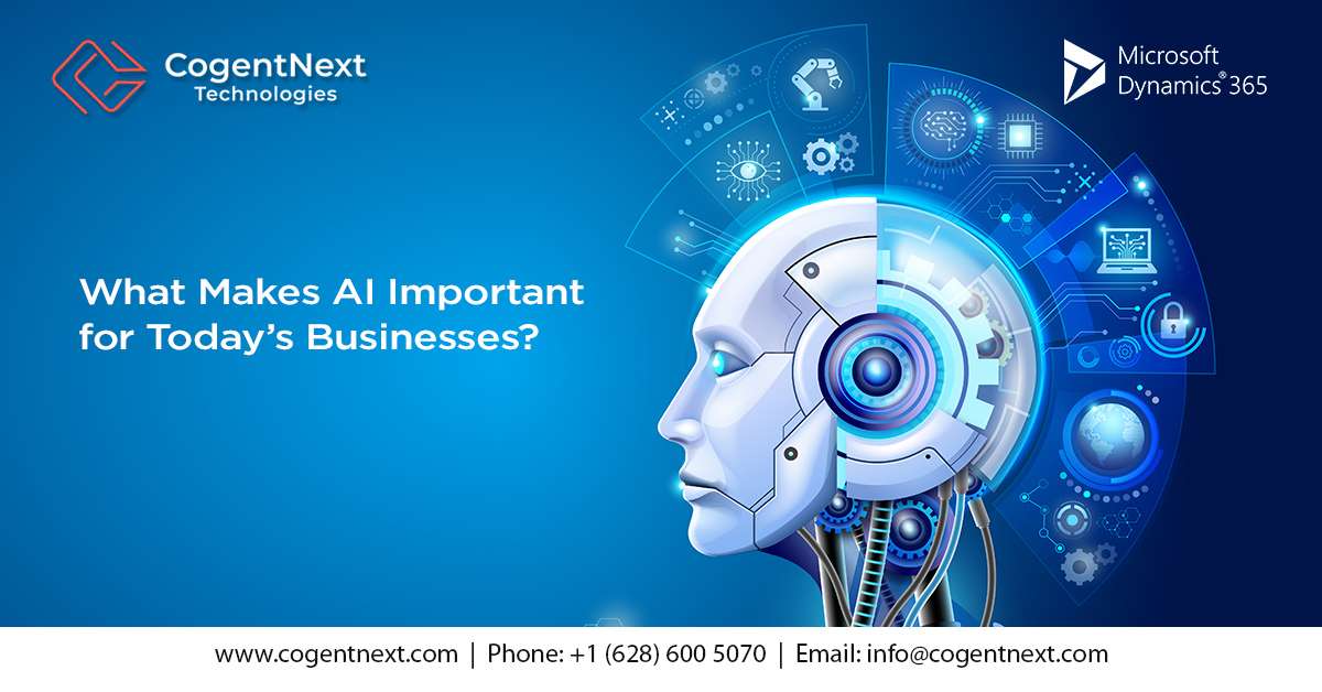 what makes ai important for today's businesses?